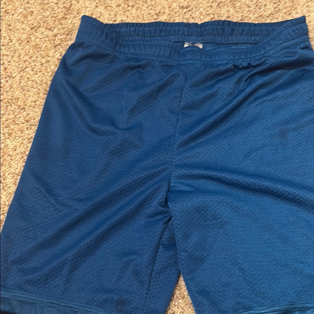 Athleta Blue Athletic Shorts Lightweight Elastic Waist